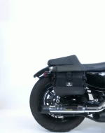 10L - Incognito Quick Mount Small Solo Saddlebag (Right Only) for Harley Dyna Super Glide FXD/I - Image 4