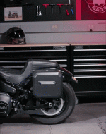 10L - Outlaw Quick Mount Small BMW R18 Matte Hard Solo Saddlebag (Left Only) - Image 4