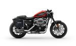 10L - Outlaw Quick Mount Small Harley Sportster Roadster XL1200CX Painted Solo Hard Saddlebag (Right Only) - Image 2