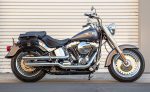 10L - Incognito Quick Mount Small Solo Saddlebag (Right Only) for Harley Softail Fat Boy Lo FLSTFB - Image 2