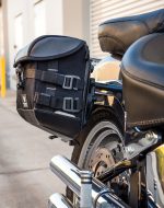 10L - Incognito Quick Mount Small Solo Saddlebag (Right Only) for Harley Softail Fat Boy Lo FLSTFB - Image 5