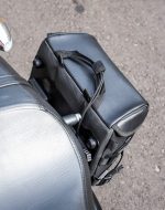 10L - Incognito Quick Mount Small Solo Motorcycle Saddlebag (Left Only) for Harley Sportster 1200 Low XL1200L - Image 5