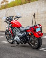 10L - Incognito Quick Mount Small Solo Motorcycle Saddlebag (Left Only) for Harley Sportster 1200 Low XL1200L - Image 3