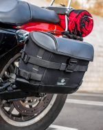 10L - Incognito Quick Mount Small Solo Motorcycle Saddlebag (Left Only) for Harley Sportster 883 Low XL883L - Image 4