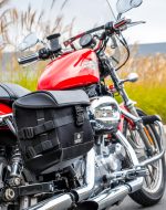 10L - Incognito Quick Mount Small Solo Motorcycle Saddlebag (Right Only) for Harley Sportster 883 Low XL883L - Image 3