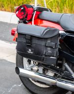10L - Incognito Quick Mount Small Solo Motorcycle Saddlebag (Right Only) for Harley Sportster 883 Low XL883L - Image 4