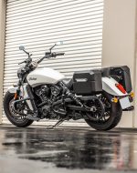10L - Outlaw Quick Mount Small Indian Scout Sixty Matte Hard Solo Saddlebag (Left Only) - Image 3