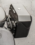 10L - Outlaw Quick Mount Small Indian Scout Sixty Matte Hard Solo Saddlebag (Left Only) - Image 5