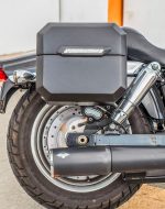 10L - Outlaw Quick Mount Small Harley Dyna Fat Bob FXDF Solo Matte Hard Saddlebag (Right Only) - Image 4