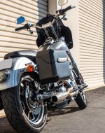10L - Outlaw Quick Mount Small Harley Dyna Low Rider FXDL Solo Matte Hard Saddlebag (Right Only) - Image 3