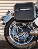 10L - Outlaw Quick Mount Small Harley Dyna Wide Glide FXDWG Solo Matte Hard Saddlebag (Right Only) - Image 5