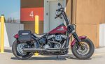 10L - Outlaw Quick Mount Small Harley Softail Standard FXST Solo Matte Hard Saddlebag (Right Only) - Image 3