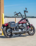 10L - Outlaw Quick Mount Small Harley Softail Standard FXST Solo Matte Hard Saddlebag (Right Only) - Image 4