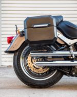 10L - Outlaw Quick Mount Small Solo Harley Softail Heritage Classic FLSTC/I Matte Hard Saddlebag (Right Only) - Image 5