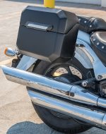 10L - Outlaw Quick Mount Small Suzuki Boulevard C50 VL800 Matte Hard Solo Saddlebag (Right Only) - Image 5