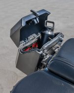10L - Outlaw Quick Mount Small Suzuki Boulevard C50 VL800 Matte Hard Solo Saddlebag (Right Only) - Image 6