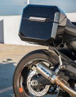 10L - Outlaw Quick Mount Small Ducati Monster 797 Painted Solo Hard Saddlebag (Right Only) - Image 4