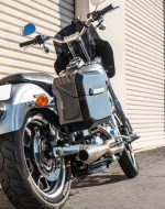 10L - Outlaw Quick Mount Small Harley Dyna Low Rider FXDL Painted Solo Hard Saddlebag (Right Only) - Image 4