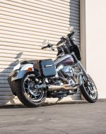 10L - Outlaw Quick Mount Small Harley Dyna Wide Glide FXDWG Painted Solo Hard Saddlebag (Right Only) - Image 4