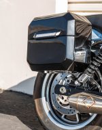 10L - Outlaw Quick Mount Small Harley Dyna Wide Glide FXDWG Painted Solo Hard Saddlebag (Right Only) - Image 6