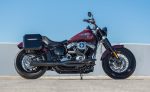 10L - Outlaw Quick Mount Small Harley Softail Standard FXST Painted Solo Hard Saddlebag (Right Only) - Image 3