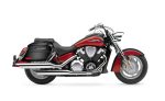 44L - Lamellar Stallion Extra Large Honda VTX 1800 R (Retro) Painted Motorcycle Hard Saddlebags - Image 2