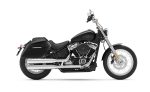 42L - Baldur Extra Large Matte Motorcycle Hard Saddlebags for Harley Softail Standard FXST - Image 2