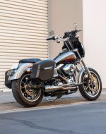12L - Ironclad Quick Mount Medium Harley Dyna Low Rider FXDL/I Matte Hard Solo Saddlebag (Right Only) - Image 3