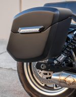 12L - Ironclad Quick Mount Medium Harley Dyna Low Rider FXDL/I Matte Hard Solo Saddlebag (Right Only) - Image 5