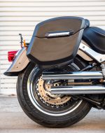 12L - Ironclad Quick Mount Medium Harley Softail Fat Boy FLSTF/I Matte Hard Solo Saddlebag (Right Only) - Image 4