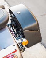 12L - Ironclad Quick Mount Medium Harley Softail Fat Boy FLSTF/I Matte Hard Solo Saddlebag (Right Only) - Image 5