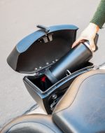 12L - Ironclad Quick Mount Medium Harley Softail Fat Boy FLSTF/I Matte Hard Solo Saddlebag (Right Only) - Image 6