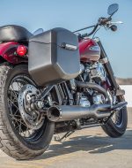 12L - Ironclad Quick Mount Medium Harley Softail Slim FLSL Matte Hard Solo Saddlebag (Right Only) - Image 3