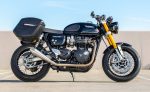 12L - Ironclad Quick Mount Medium Triumph Thruxton RS Matte Hard Solo Saddlebag (Right Only) - Image 2
