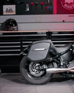 12L - Ironclad Quick Mount Medium Royal Enfield Himalayan 410 Matte Hard Solo Saddlebag (Left Only) - Image 4
