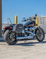 12L - Ironclad Quick Mount Medium Harley Softail Breakout FXBR/S Matte Hard Solo Saddlebag (Right Only) - Image 3