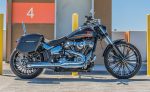 12L - Ironclad Quick Mount Medium Harley Softail Breakout FXBR/S Painted Hard Solo Saddlebag (Right Only) - Image 2