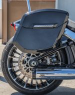 12L - Ironclad Quick Mount Medium Harley Softail Breakout FXBR/S Painted Hard Solo Saddlebag (Right Only) - Image 4