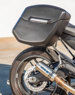 12L - Ironclad Quick Mount Medium Ducati Monster 797 Matte Hard Solo Saddlebag (Right Only) - Image 4