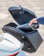 12L - Ironclad Quick Mount Medium Ducati Monster 797 Matte Hard Solo Saddlebag (Right Only) - Image 6