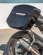 12L - Ironclad Quick Mount Medium Ducati Monster 797 Painted Hard Solo Saddlebag (Right Only) - Image 4
