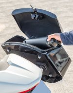 12L - Ironclad Quick Mount Medium Ducati Monster 797 Painted Hard Solo Saddlebag (Right Only) - Image 6