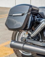 12L - Ironclad Quick Mount Medium Harley Dyna Fat Bob FXDF Painted Hard Solo Saddlebag (Right Only) - Image 5