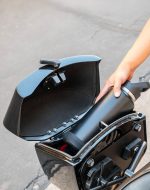 12L - Ironclad Quick Mount Medium Harley Dyna Low Rider FXDL/I Painted Hard Solo Saddlebag (Right Only) - Image 6