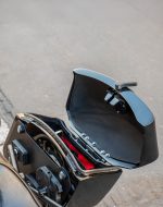 12L - Ironclad Quick Mount Medium Harley Dyna Low Rider FXDL Painted Hard Solo Saddlebag (Left Only) - Image 5