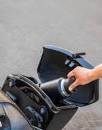 12L - Ironclad Quick Mount Medium Harley Dyna Low Rider FXDL Painted Hard Solo Saddlebag (Left Only) - Image 6
