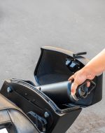 12L - Ironclad Quick Mount Medium Harley Dyna Low Rider FXDL Matte Hard Solo Saddlebag (Left Only) - Image 6