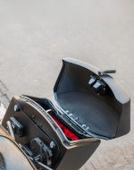 12L - Ironclad Quick Mount Medium Harley Dyna Low Rider FXDL Matte Hard Solo Saddlebag (Left Only) - Image 5
