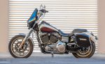 12L - Ironclad Quick Mount Medium Harley Dyna Low Rider FXDL Matte Hard Solo Saddlebag (Left Only) - Image 2