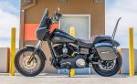 12L - Ironclad Quick Mount Medium Harley Dyna Street Bob FXDB Painted Hard Solo Saddlebag (Left Only) - Image 2